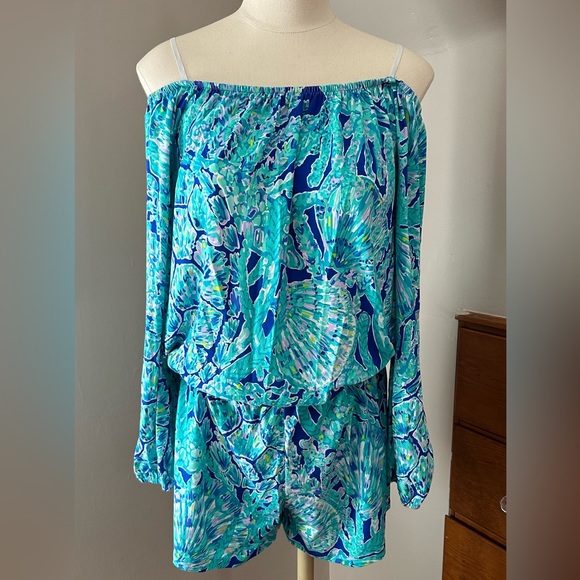 Lilly Pulitzer romper - Picture 1 of 3